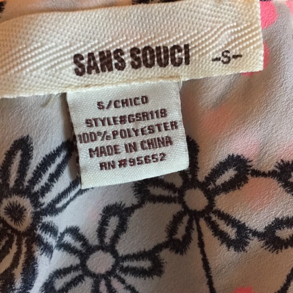 Black/neon pink flower jumpsuit with pockets🌸 - Picture 5 of 6